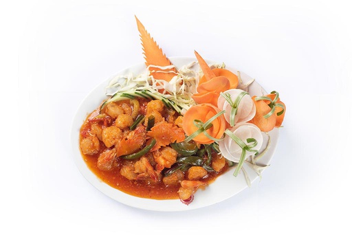 54 Sweet &amp; Sour Prawn